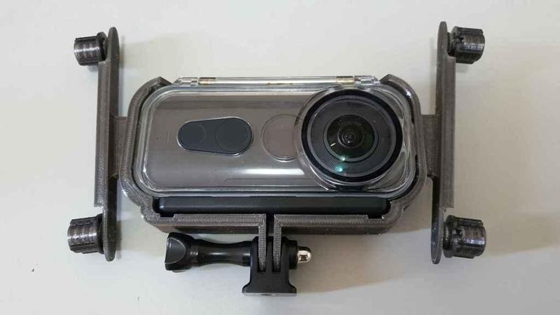 Insta360 OneX line mount for kitesurf