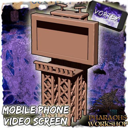 Mobile Phone Wasteland Video Screen