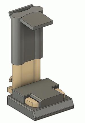 Smartphone mount for tripod