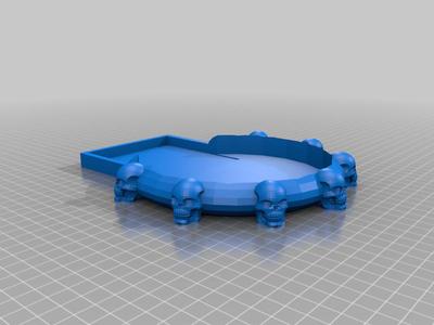 Skull Dice Tray