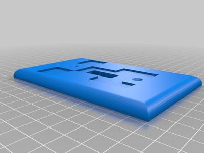 Creeper Light Switch Plate Remix