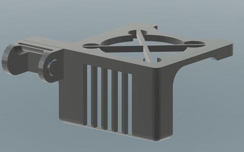 Z-Axis clip holder remix (Anschluss motor)