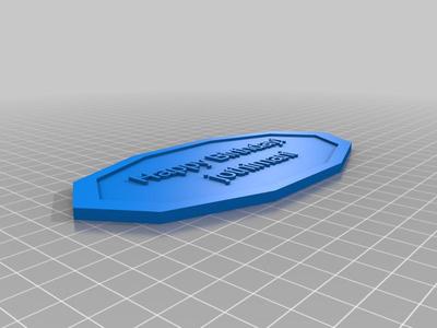 birthday tag