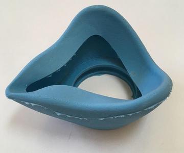 Accommodative DIY Covid Respirator Mask: Flexible Casted Silicone from 3D Printed Mold