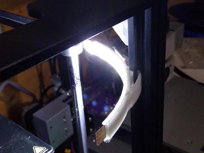  LED strip mount Frame2020