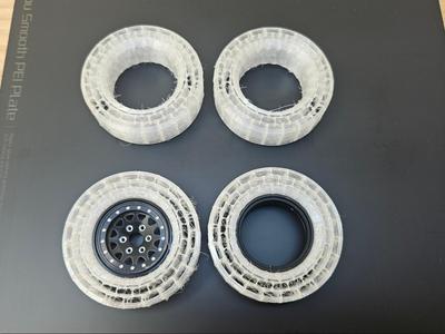 SCX24 - 1.3" Wheel Insert for XHX Pin Tires