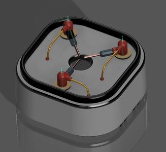 Flux Capacitor :  pump cap on the TITAN AIO cooler