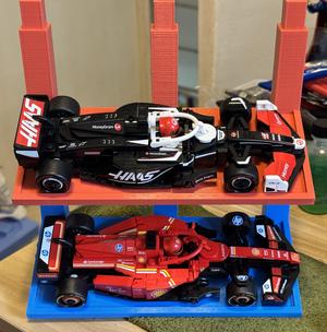 LEGO F1 Speed Champions Stackable Display Shelf