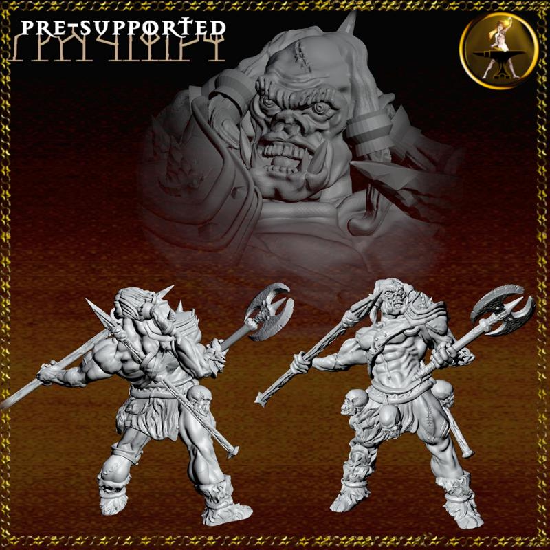 Orc Warrior 3/5 - Angry and ugly