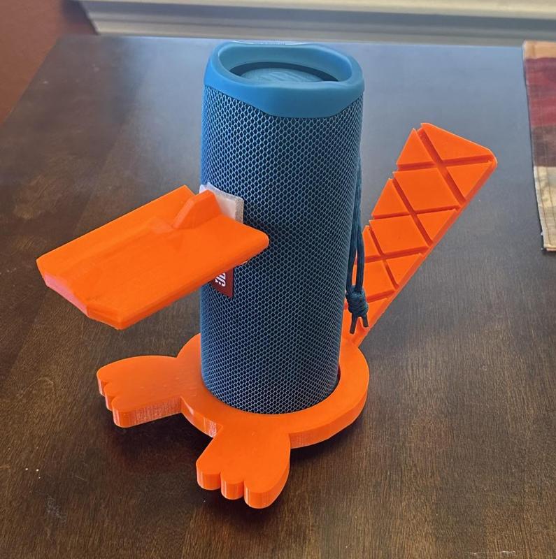 Perry the Platypus Speaker Attachments