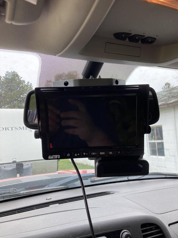 Wireless Backup Camera Screen Bracket