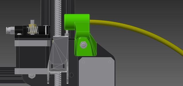 Palette 2 Tube Clamp/Chain Bracket for Ender 3 v3