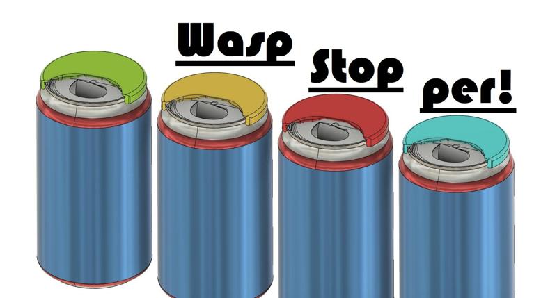 Wasp Stopper / Soda Can Lid