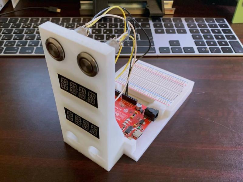 Sparkfun RedBoard Artemis with Sparkfun display