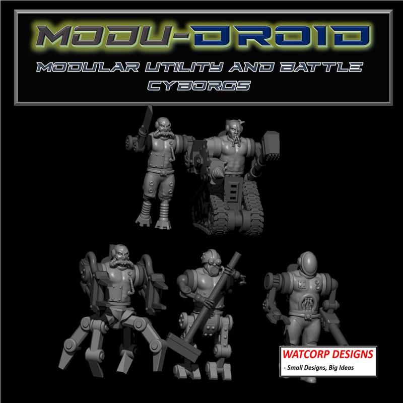 MODUROID - Modular cyborg assistants