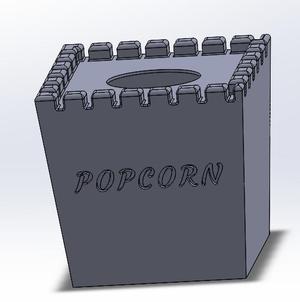 Tissue Popcorn Container