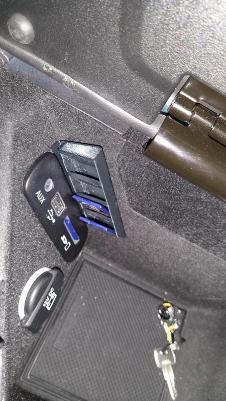 Dodge Challenger > 2015 SD card holder
