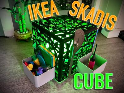 Skadis Cube "LASER" - LED Lamp 001