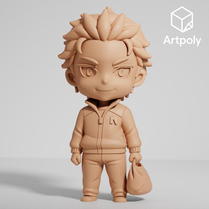 Subaru Natsuki - 3D Model of Re:Zero