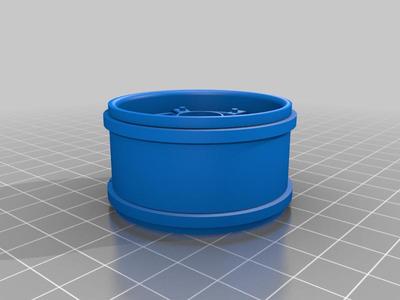 Super single trailer 6 spoke spider rim