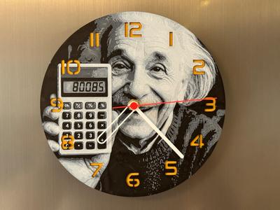 Wall/desk clock Einstein "80085"