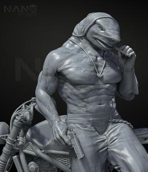 ROCKSHARK / motorcycle included