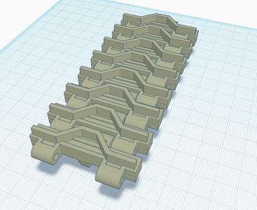 Aggressive tracks for the RCtank