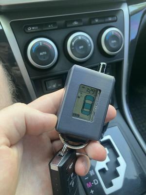 Sheriff Remote Key Fob Case with Mazda Logo