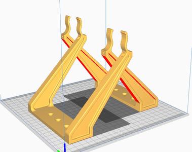 Yarn Spooler Frame Remix