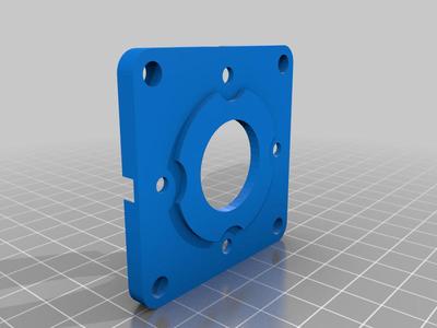 Nema 17 to Nema 23 Adapter