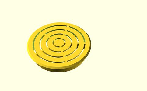 A reinforced sink filter