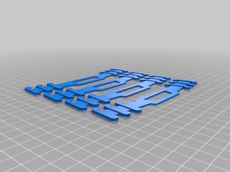 Surgical Mask Ear Saver Remix- Small build plate