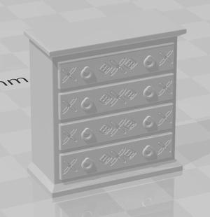 Gothic Dresser - Stone Skull Studios