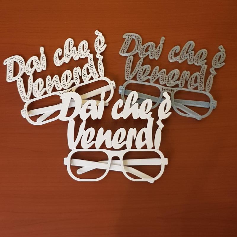 Occhiali Dai che è Venerdì - Glasses