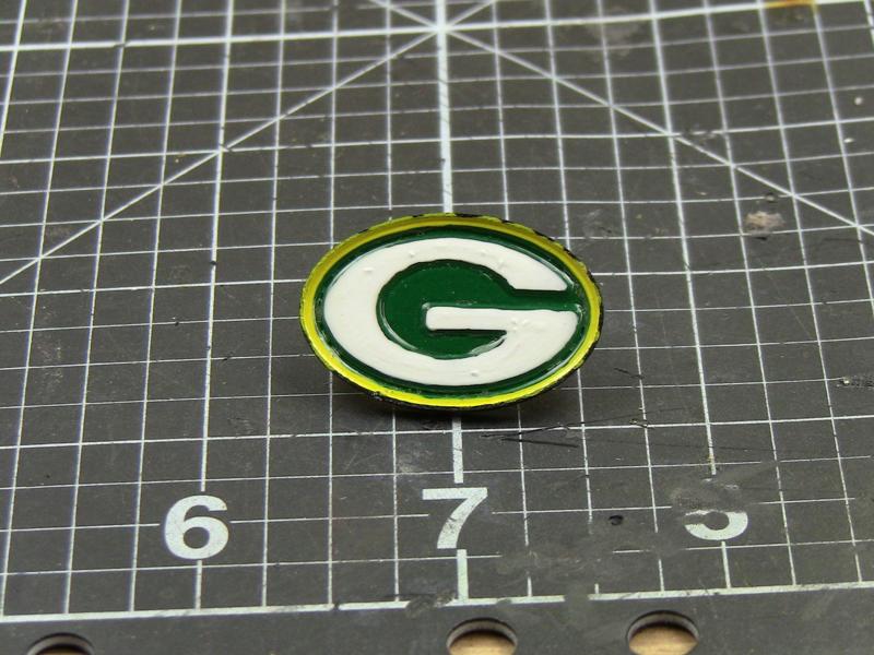 packers logo enamel pin