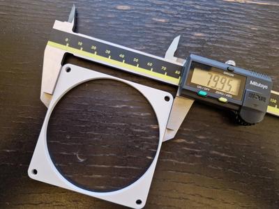 PC Fan 80mm spacer / gasket