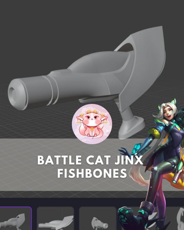 Jinx Battle Cat Zap Gun