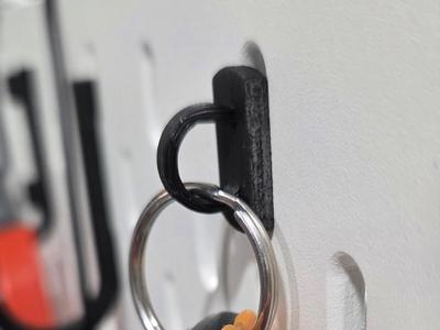 Ring peg for ikea skadis