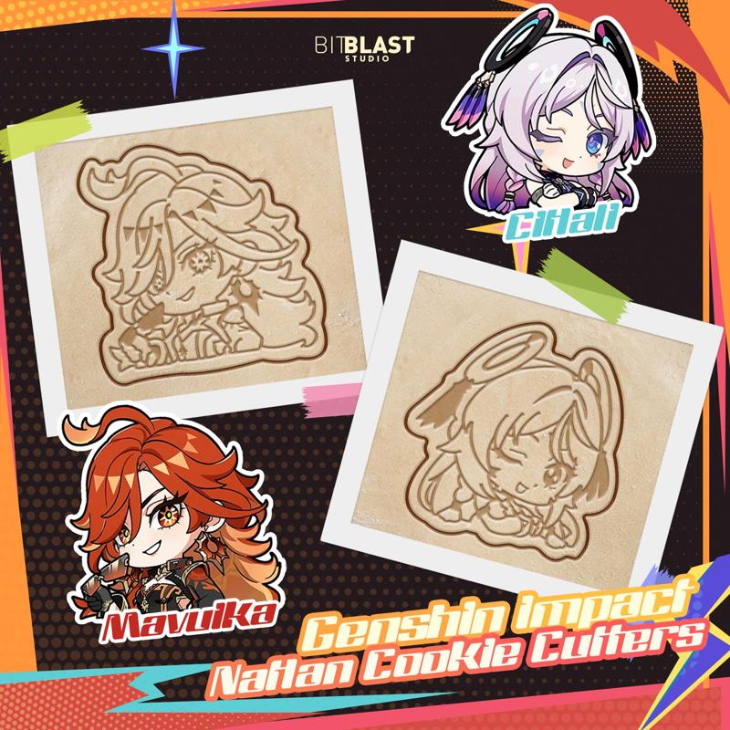 Genshin Impact Natlan Cookie Cutters Pack 3