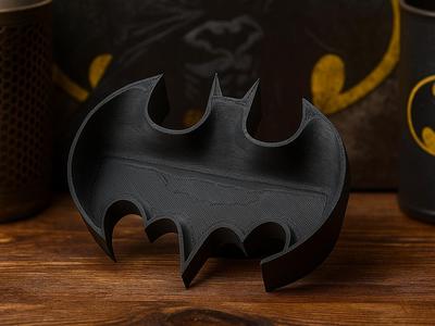 Batman Dish – Superhero Logo Tray for Small Items