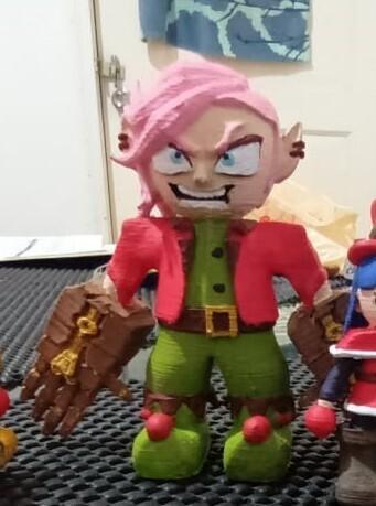 Christmas decorative figurine inspired by Vi de Arcane