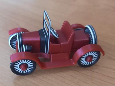 Auto Ford-T skládačka