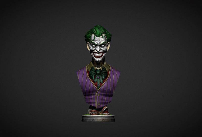 Joker bust