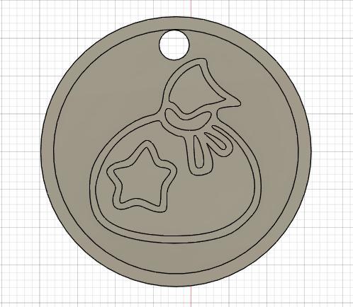Bells Animal Corssing Key Ring