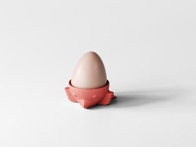 EGG HOLDER BIRD