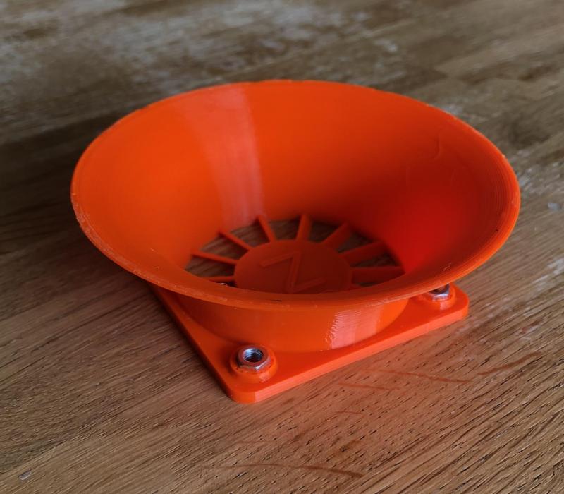 Fan holder with Velocity stack
