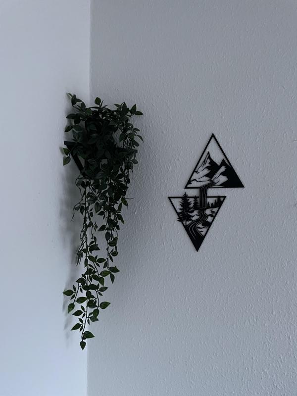 Corner Shelf - Tape mount