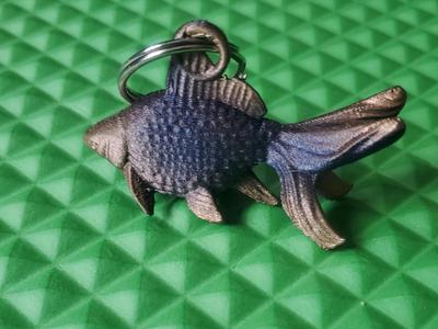 GOLDFISH KEYCHAIN ORNAMENT OR CHARM