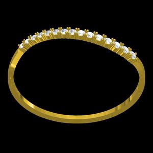 Simple Round Diamond Bracelet