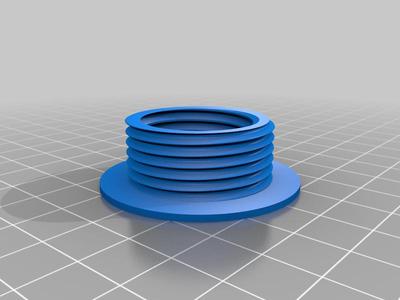 Respirator gas and fume water bottle filter adapter